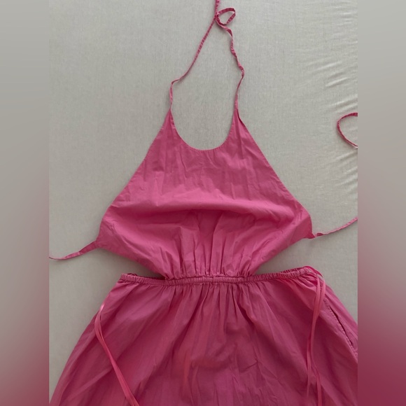 STAUD Apfel Maxi Elastic Waist Dress Size Large - Picture 7 of 11